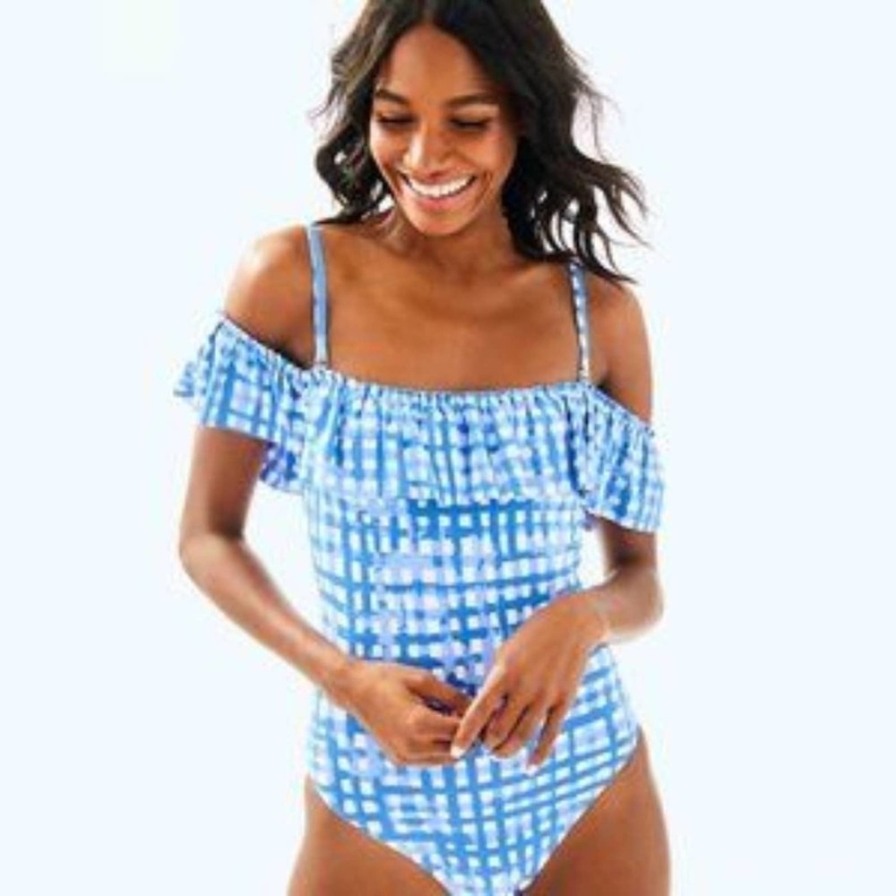 Lilly Pulitzer Fiesta One-Piece Swimsuit in Feelin' Beachy - Picture 2 of 15